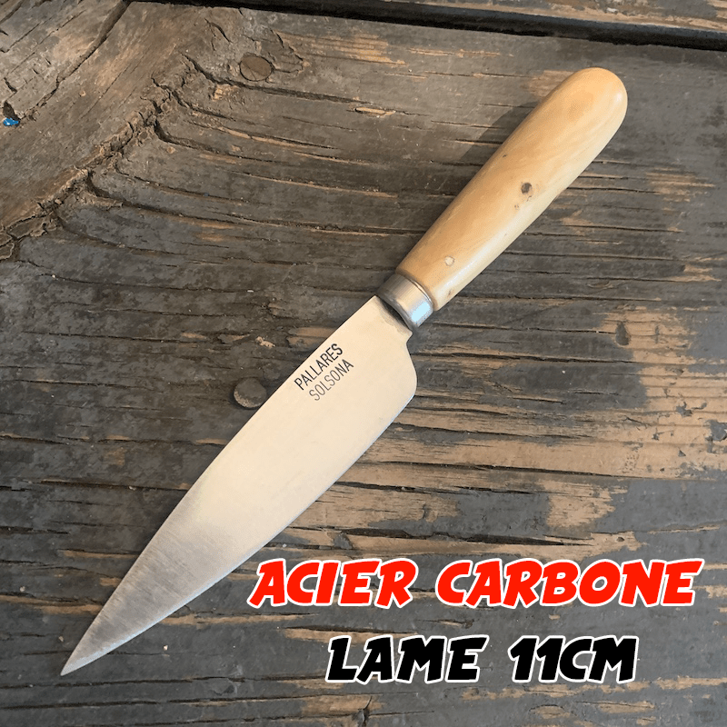 Couteau de cuisine Pallares carbone 11cm