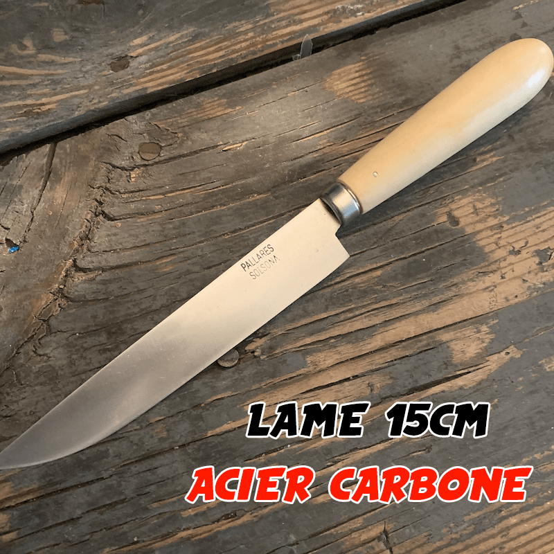 Couteau de cuisine Pallares carbone 15cm