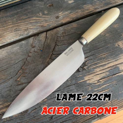 Couteau de cuisine Pallares carbone 22cm