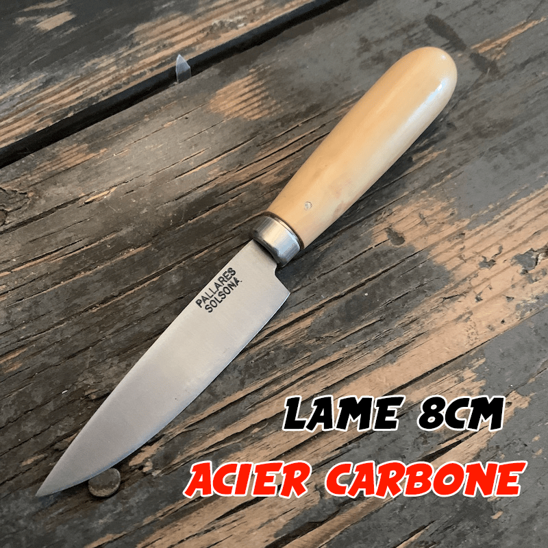 Couteau de cuisine Pallares carbone 8cm