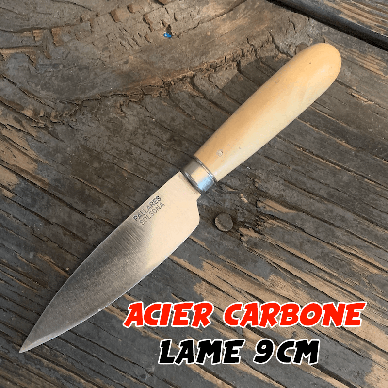 Couteau de cuisine Pallares carbone 9cm