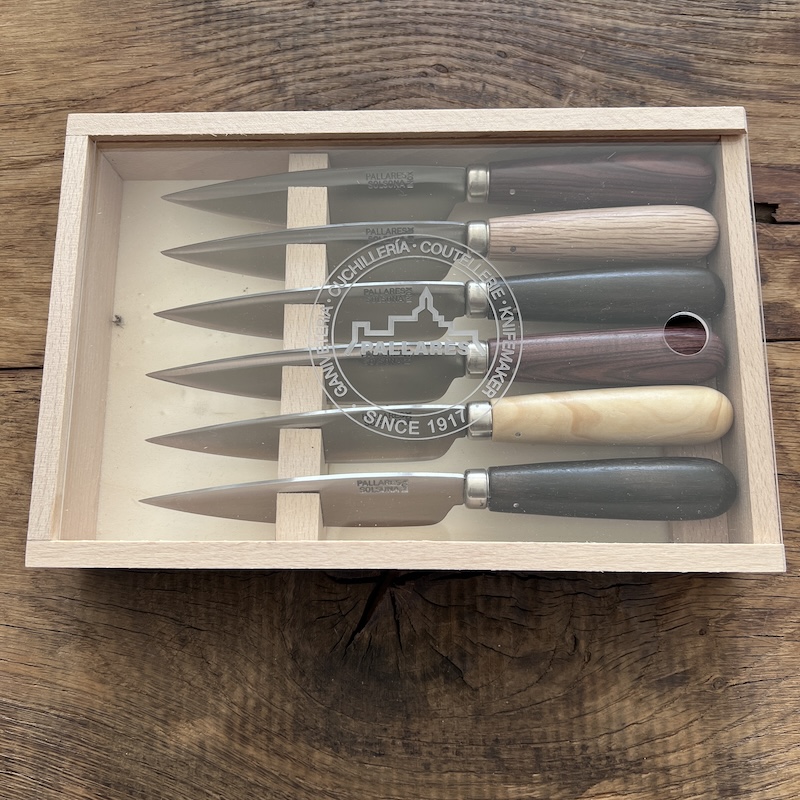 COUTEAU PALLARES COFFRET COUTEAUX DE TABLE PALLARES ASSORTIMENT 1