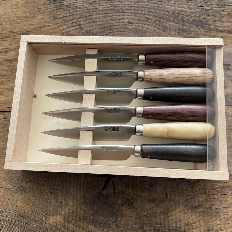COFFRET COUTEAUX DE TABLE PALLARES ASSORTIMENT 2