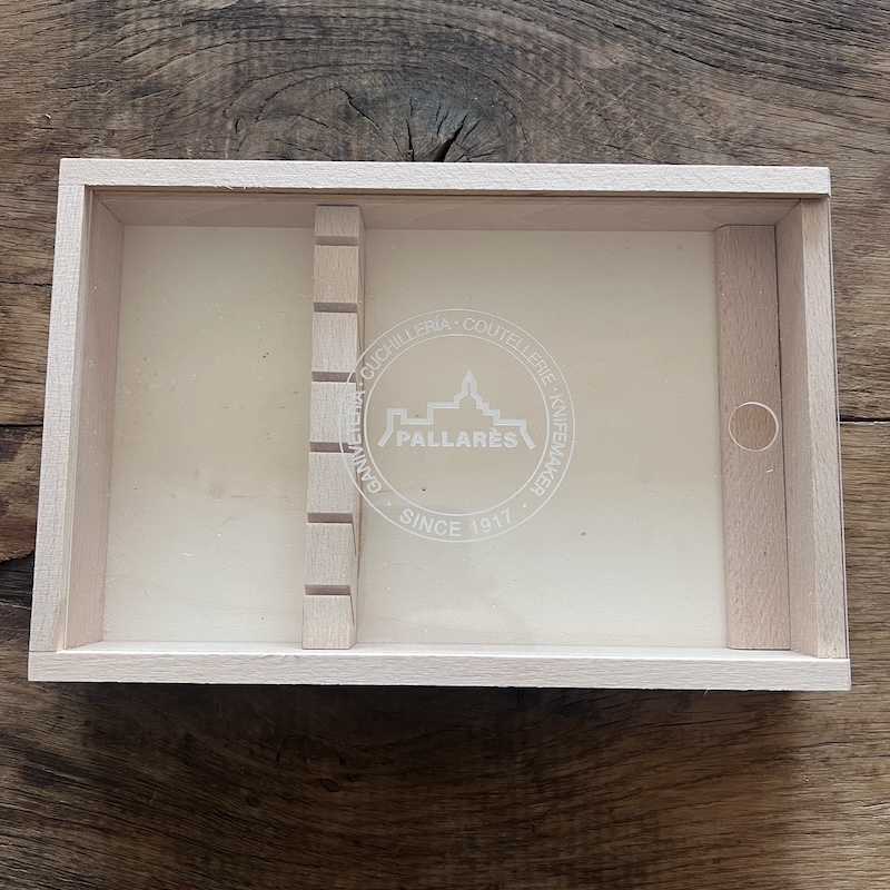 COFFRET VIDE POUR 6 COUTEAUX DE TABLE accessoires pallares