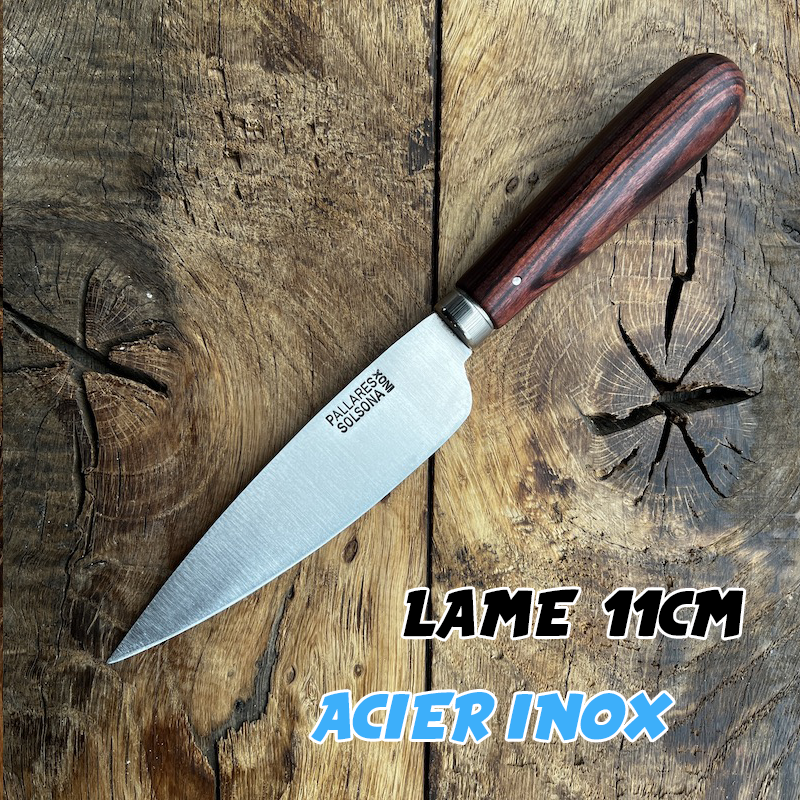 COUTEAU PALLARES INOX VIOLETA 11CM