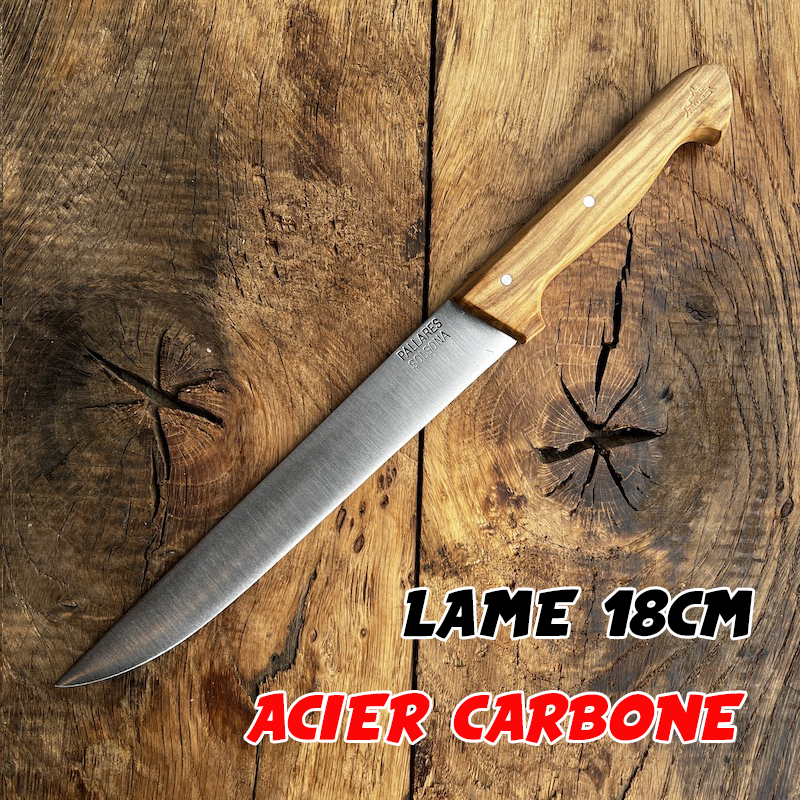 COUTEAU PALLARES PLAT OLIVIER 18CM