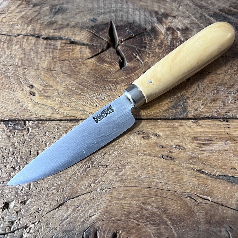 COUTEAU PALLARES CUISINE BUIS 10CM INOX 1
