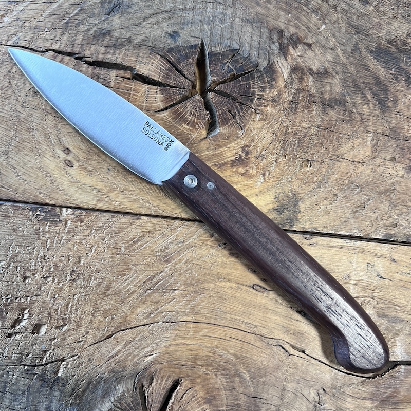 COUTEAU PALLARES PASTOR BOIS PALISSANDRE INOX 1