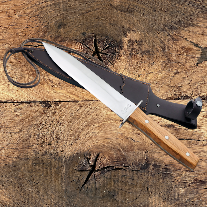 COUTEAU DE CHASSE PALLARES DAGUE OLIVIER 24CM