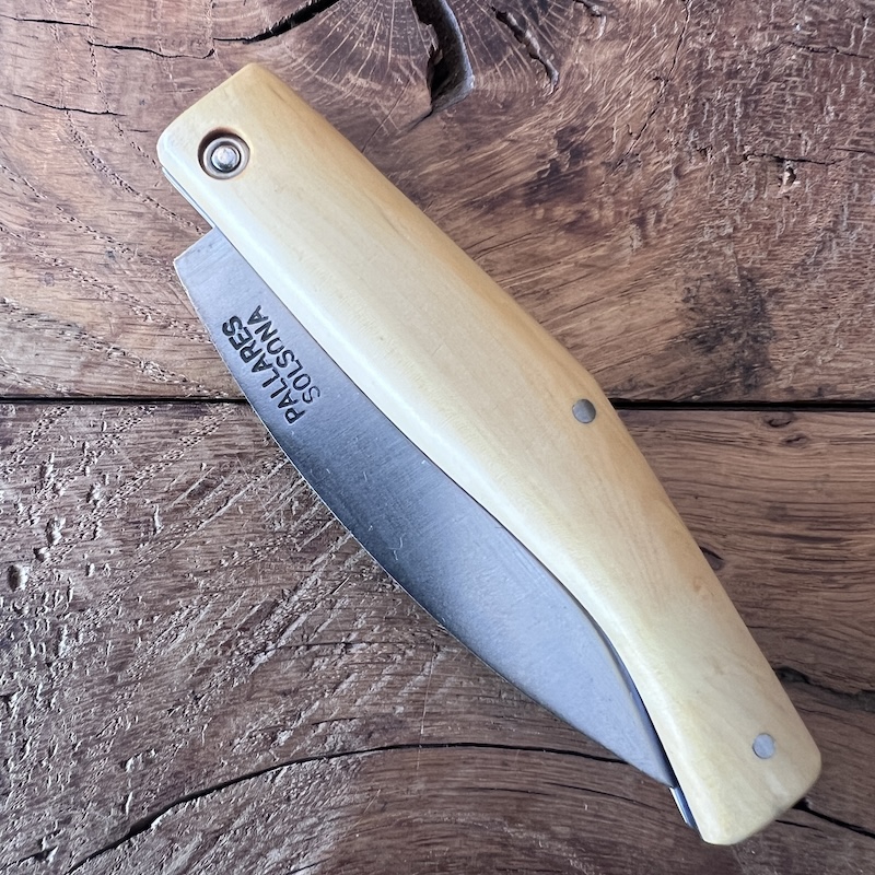 couteau pallares pliant busa buis carbone 1