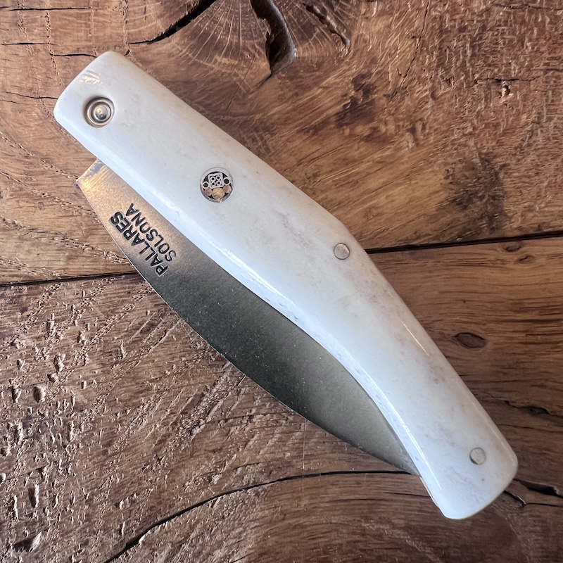 couteau pallares pliant busa cerf poli carbone 1
