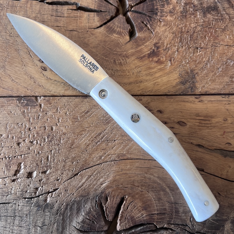 couteau pallares pliant busa cerf poli carbone 2