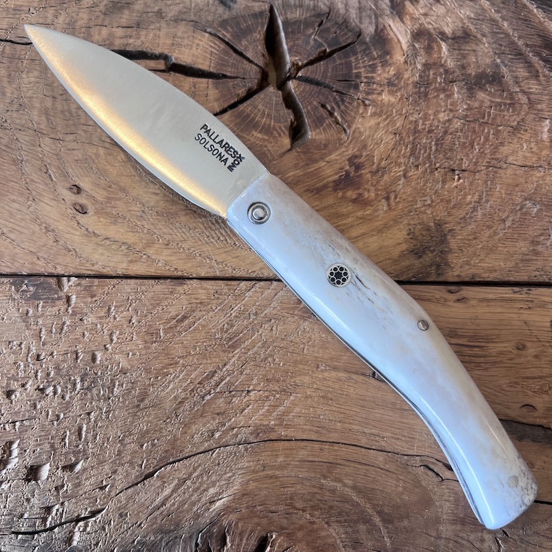 couteau pallares pliant busa cerf poli inox 3