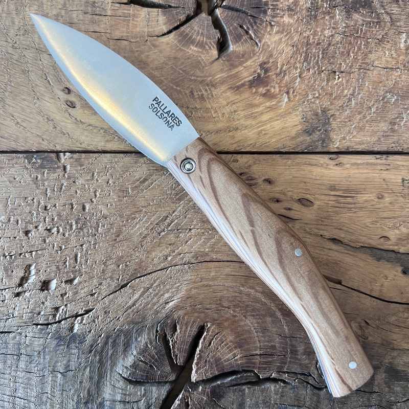 couteau pallares pliant busa chene carbone 2