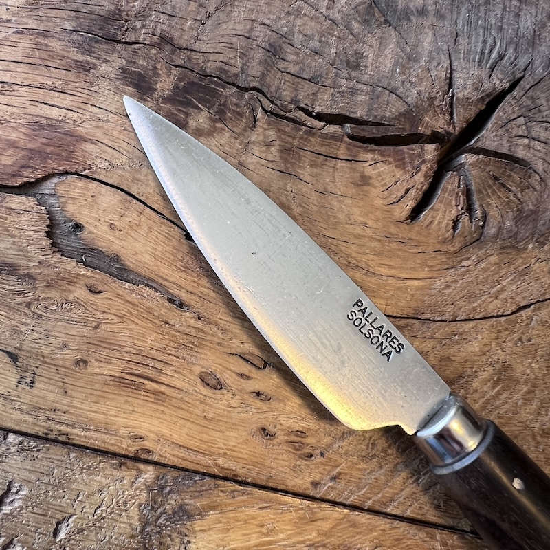 couteau pallares cuisine ebene 09cm carbone 00002 COUTEAU PALLARES CUISINE EBENE 09CM CARBONE 00002