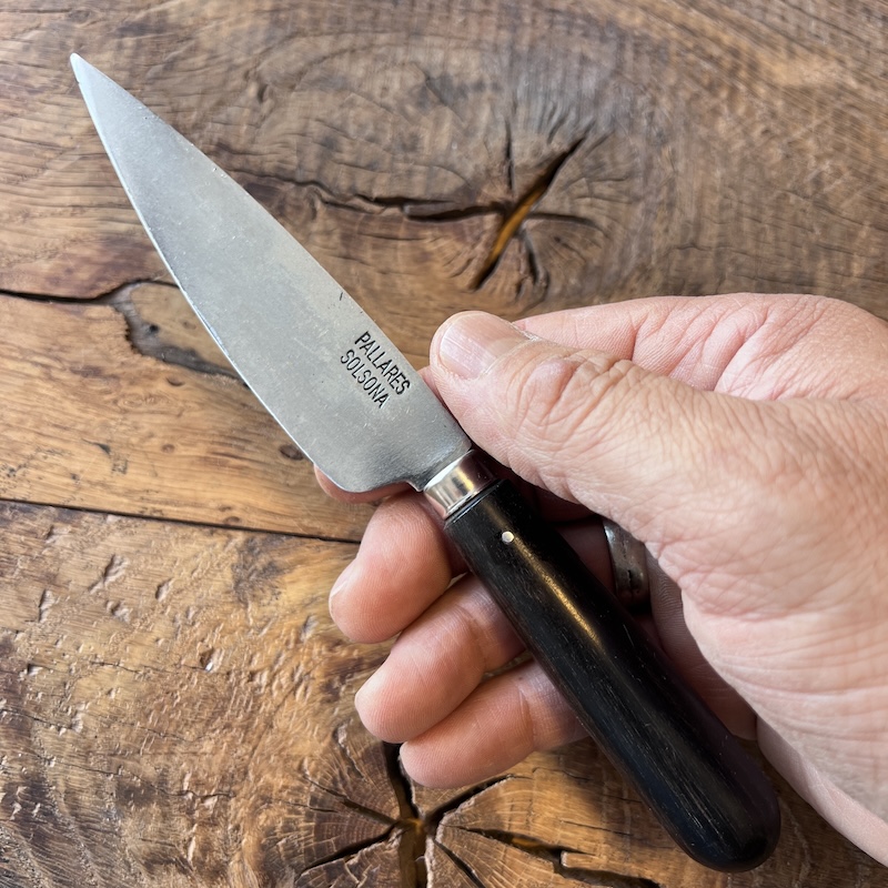 couteau pallares cuisine ebene 11cm carbone 00004 COUTEAU PALLARES CUISINE EBENE 11CM CARBONE 00004