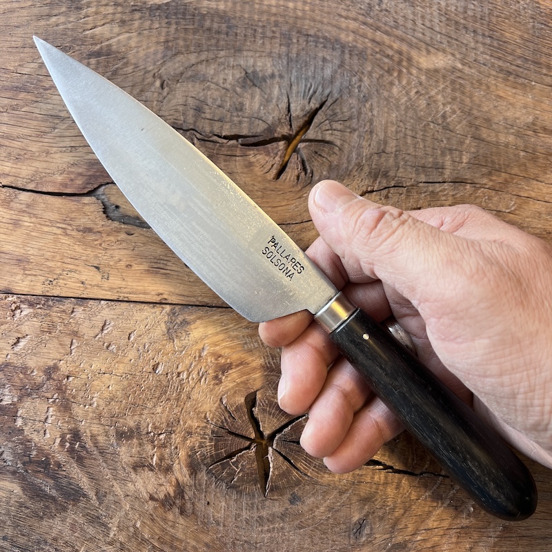 couteau pallares cuisine ebene 16cm carbone 00002 COUTEAU PALLARES CUISINE EBENE 16CM CARBONE 00002