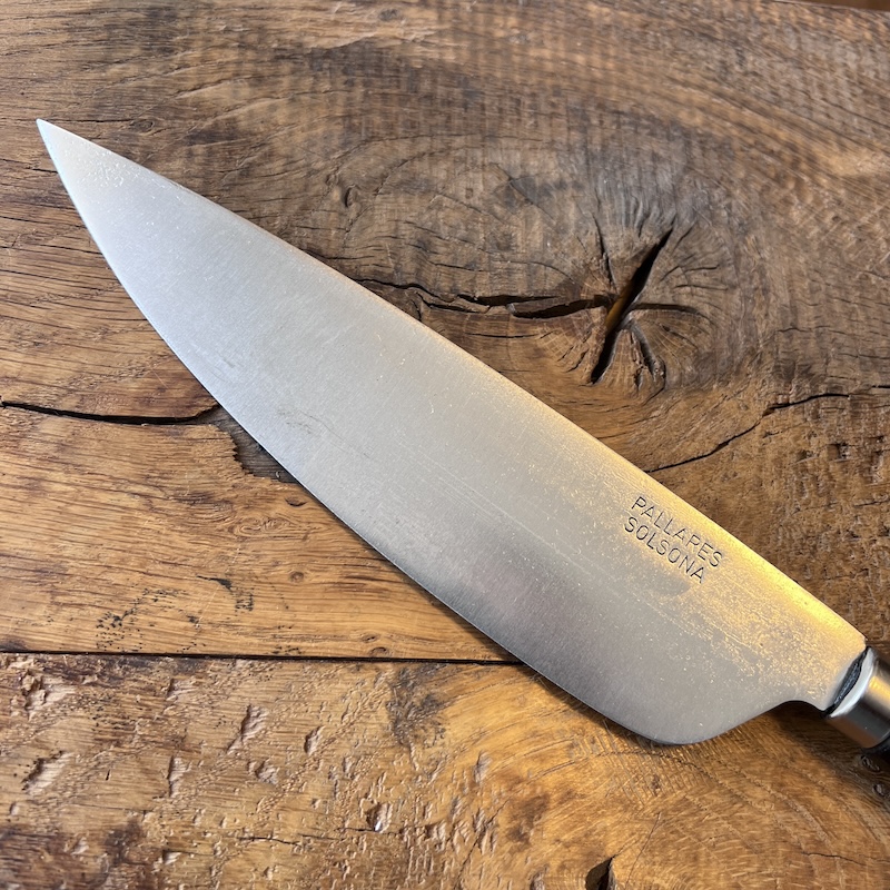 couteau pallares cuisine ebene 22cm carbone 00002 COUTEAU PALLARES CUISINE EBENE 22CM CARBONE 00002