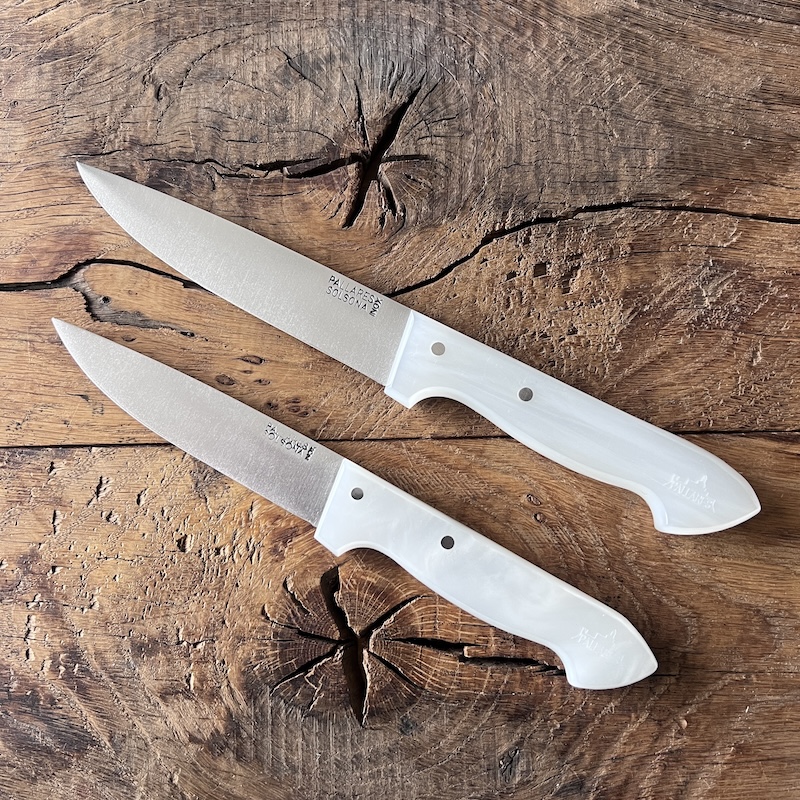 couteau pallares table nacre 10cm 12cm inox 00001 COUTEAU PALLARES TABLE NACRE 10CM 12CM INOX 00001